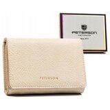 Peterson Denarnice PTN013HB71128 Bež Cene