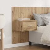  Uzglavlje s ormarićem 3 pcs Umjetnički hrast Konstruirano drvo | shoptok.hr