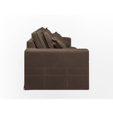 Ropez Temno rjava sedežna garnitura 196 cm Nora – | Shoptok.si
