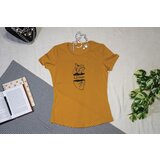  limited edition - strukirana majica senf žuta | Eponuda.com