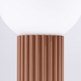 Sollux Svjetlo smeđa stolna lampa sa staklenim sjenilom (visina 19 cm) Orbital – | shoptok.hr