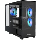 Raidmax Infinita i801 Glass/3 x ARGB/Crni/I801TBF gejmersko kućište | ePonuda.com