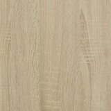 vidaXL Posteljni okvir s predali sonoma hrast 150x200cm inženirski les | Shoptok.si