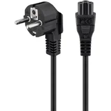 230V/ 250V(AC) 1,8m črn napajalni kabel