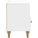 vidaXL TV omarica Visok Sijaj Bel 102 x 34,5 x 50 cm, (5000202753) | Shoptok.si