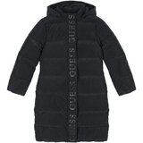 Guess Puhovke HOODED LS LONG PUFFER Črna | Shoptok.si