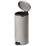 Brabantia Svetlo siv jeklen koš za smeti s pedalom 30 l NewIcon – | Shoptok.si