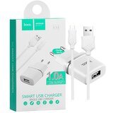 hoco. Punjač kućni sa micro USB kabelom, 1.0 A – C11 Smart single USB, micro USB | Eponuda.ba