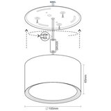  LED spot svetiljka LED/12W/230V 4000K prečnika 10 cm bela | Eponuda.com