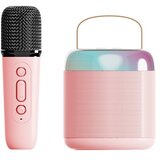 INF Y2 - vse-v-enem karaoke bluetooth zvočnik z mikrofonom pink, (21778834) | Shoptok.si
