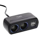 ACGP035221 produžni za auto punjač, 2xUSB-A 30W+ 2x12V