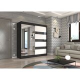 ADRK ORMAR TOURA 200 CM (VIE BOJA)- crna/bijela/crna | shoptok.hr