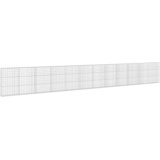  Gabion s žicom debljine 3,5 mm i mrežom 10x10 cm 1200x30x150 cm | shoptok.hr
