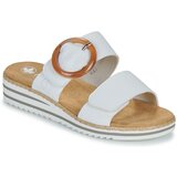 Rieker Natikači - Bela | Shoptok.si