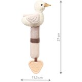 BabyOno Goose Zoe 3m+ piskajoča igrača z grizljajočim delom 1 kos | Shoptok.si