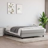 vidaXL Madrac s džepičastim oprugama svjetlosivi 140x200x20 cm tkanine Cijene
