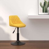  Barski stol iz žameta rumene gorčične barve, (5000099068) | Shoptok.si