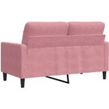  Dvosjed ružičasti 120 cm baršunasti | shoptok.hr