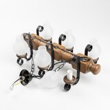  Brilagi - Luster na lancu RUSTIC 6xE14/40W/230V bukva/orah | Eponuda.com