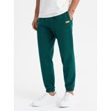 Ombre Men's structured knit sweatpants - graphite | Shoptok.si