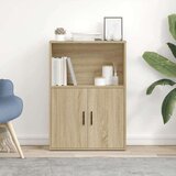vidaXL Regal za knjige boja hrasta 60x24x85 cm od konstruiranog drva | shoptok.hr