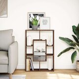 vidaXL Knjižna omara rjavi hrast 63x20x90 cm inženirski les | Shoptok.si