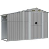  Vrtno spremište sivo 277 x 192 5 x 179 cm od pocinčanog čelika | shoptok.hr