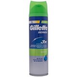 Gillette series sensitive gel za brijanje 200 ml Cene