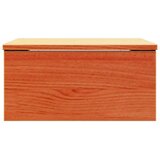  Noćni ormarić s ladicama 2 pcs Vosak smeđa 37 x 35 x 18,5 cm | Eponuda.com