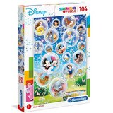 Clementoni Disney risani junaki 104-delna Supercolor sestavljanka - | Shoptok.si