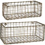  2-delni set kovinskih košar - 1 set. | Shoptok.si