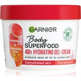 Garnier Body Superfood 48h Hydrating Gel-Cream Watermelon & Hyaluronic Acid vlažilna gel-krema za telo 380 ml za ženske | Shoptok.si