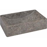  Umivaonik 45 x 30 x 12 cm mramorni visoki sjaj sivi | shoptok.hr