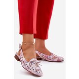 Boto Cutout Ballet Flats With Open Heel Multicolor Navinnia | Shoptok.si