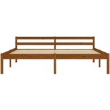  Posteljni okvir medeno rjav iz trdne borovine 180x200 cm, (20606311) | Shoptok.si