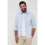Emporio Armani Srajca moška, modra barva