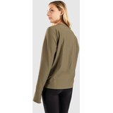 Eivy Versa Loose Fit Rib Top Funkcijska majica olive | Shoptok.si