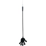 Rimba - silikonski štap za jahanje sa drškom - 40cm (crni) | shoptok.hr