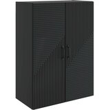 vidaXL Omara za steno Črna 66 x 34,5 x 90 cm Inženirski les, (5000246742) | Shoptok.si