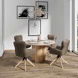Bessagi Home Naslanjač Neelia, Rjava, Vrtljiv | Shoptok.si