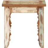  Stolić za kavu 40 x 40 x 40 cm od masivnog obnovljenog drva | shoptok.hr