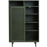 Unique Furniture Tamno zeleni metalni ormarić s kliznim vratima 90x140x40 cm Veep – | shoptok.hr
