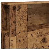 vidaXL Uzglavlje s ormarićem boja taro drvo 200x18,5x102,5 cm drveni | shoptok.hr