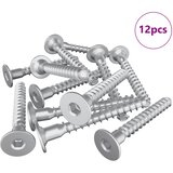  Potvrđivački vijci 12 pcs Srebrno Ø5 x 40 mm Metal | Eponuda.com