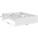 Based posteljni okvir unit 160 | Shoptok.si