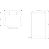 Copen kanta za otpatke concept 12L - saten ck (C-07-012-CK) | Eponuda.com
