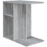 vidaXL Stranska mizica siva sonoma 50x30x50 cm inženirski les, (20712401) Cene