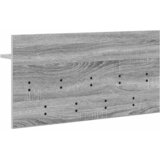  Vješalica za kapute na zidu Zidne Siva Sonoma 80 x 40 x 12 cm | shoptok.hr
