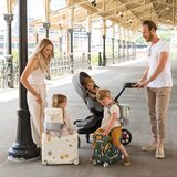 Stokke jetkids™ by potovalna posteljica v kovčku bedbox™ + nahrbtnik crew™ pink lemonade | Shoptok.si