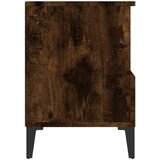  Noćni ormarići 2 kom boja dimljenog hrasta 40x35x50 cm | shoptok.hr